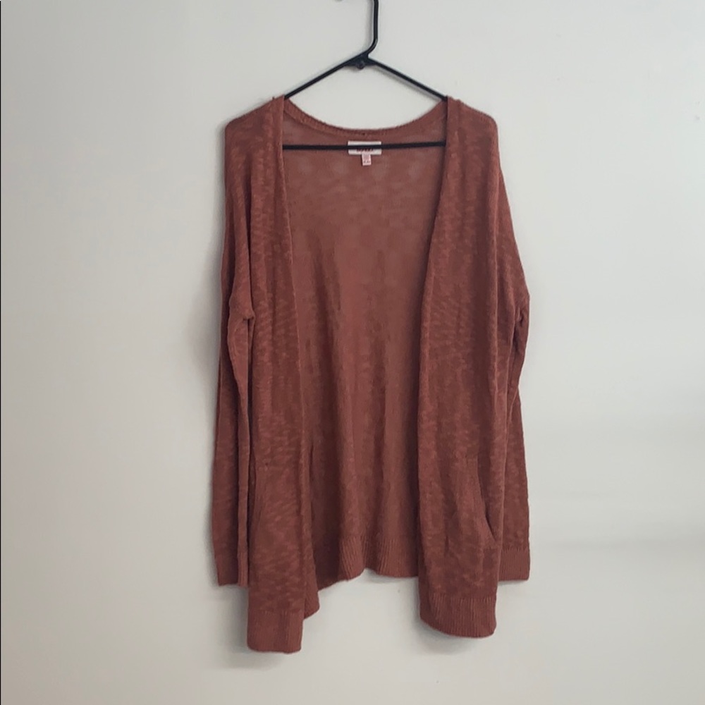 Blush pink cardigan
